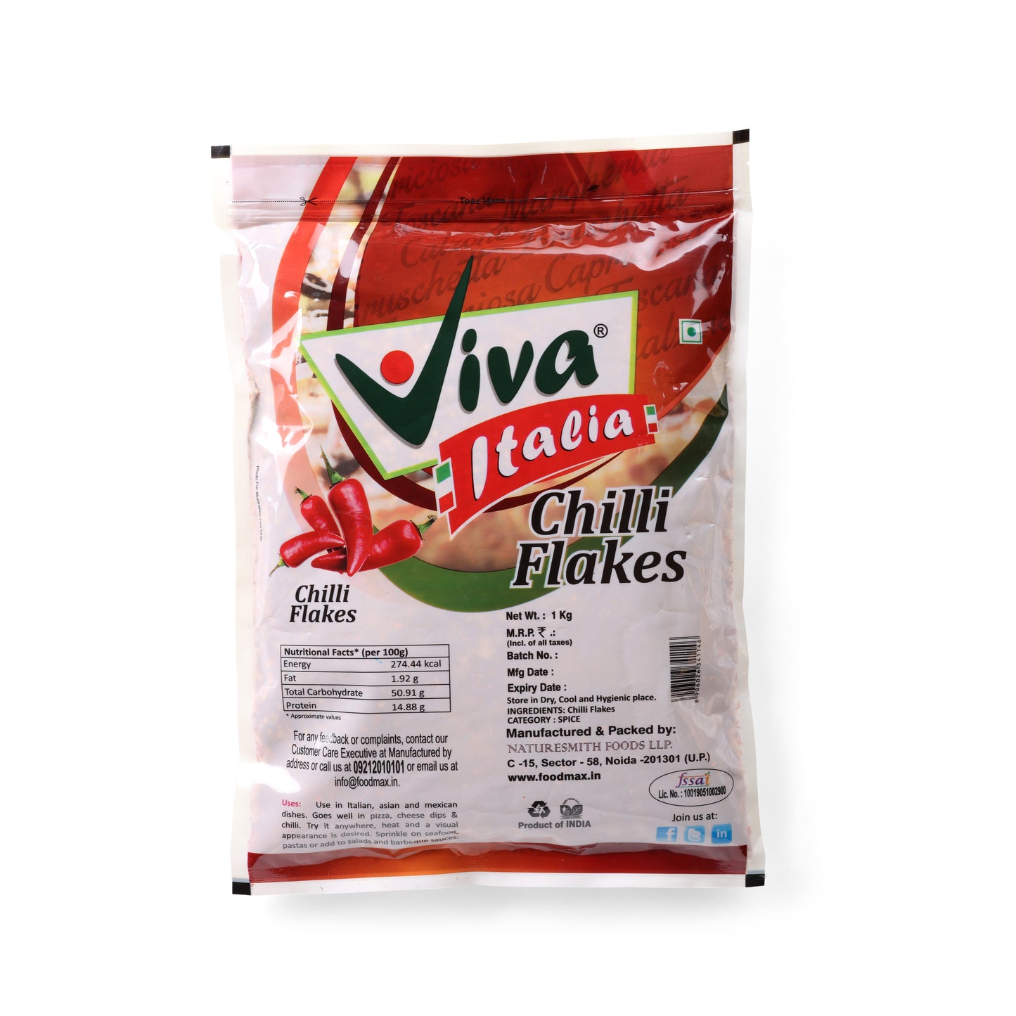 Viva Italia Chilli Flakes
